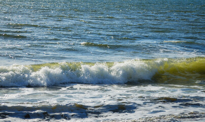 海　波　浜　素材