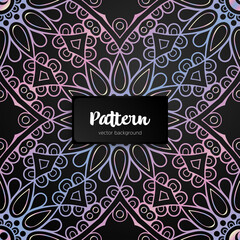 African background vector seamless pattern