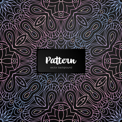 African background vector seamless pattern