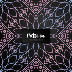 African background vector seamless pattern