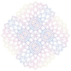 Mandala. Vintage indian decorative elements