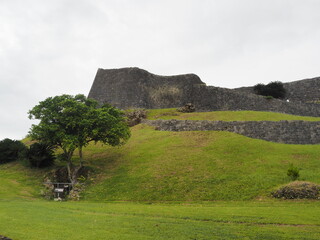 Katsuren Castle Ruins in okinawa, JAPAN
