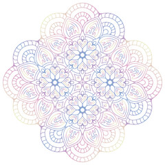 Mandala. Vintage indian decorative elements