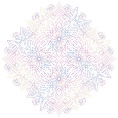 Mandala. Vintage indian decorative elements