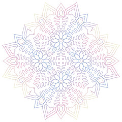 Mandala. Vintage indian decorative elements