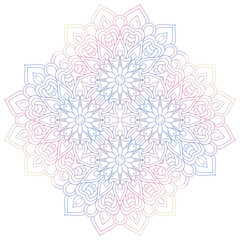 Mandala. Vintage indian decorative elements