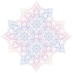 Mandala. Vintage indian decorative elements
