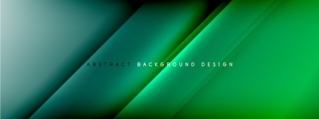 Motion concept neon shiny lines on liquid color gradients abstract backgrounds. Dynamic shadows and lights templates for text