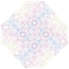 Mandala. Vintage indian decorative elements