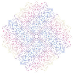 Mandala. Vintage indian decorative elements