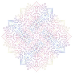 Mandala. Vintage indian decorative elements