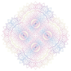 Mandala. Vintage indian decorative elements