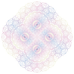 Mandala. Vintage indian decorative elements