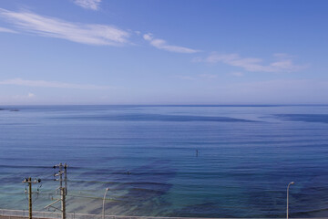 Katsuura Bay in Chiba Japan one of the most stunning ocean locations close to Tokyo City. It is...