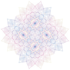 Mandala. Vintage indian decorative elements