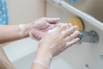 Fototapeta premium 手洗い
