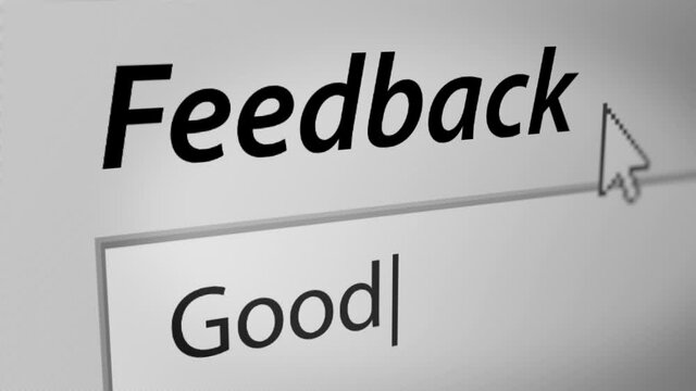 Animated Leave Feedback For Customer Service with Positive and Negative Feedback
