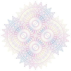 Mandala. Vintage indian decorative elements