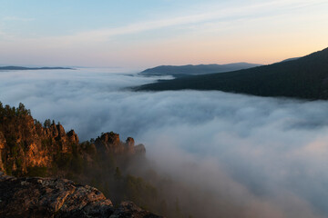 Discover a widevvariety of landscapes between the mountains