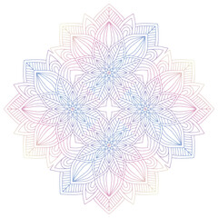 Mandala. Vintage indian decorative elements