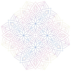 Mandala. Vintage indian decorative elements