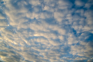 beautiful sky in siberia
