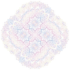 Mandala. Vintage indian decorative elements