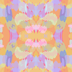 Abstract background seamless pattern , vector illustration . Free hand drawings .