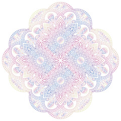 Mandala. Vintage indian decorative elements