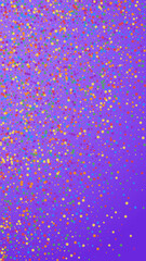 Festive exceptional confetti. Celebration stars. R