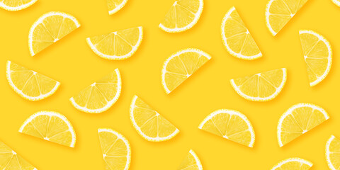 Citrus seamless backdrop texture
