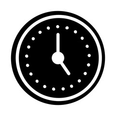 Clock for Business Meetings and Events Concept Vector Color Icon Design, Business and Finance Symbol on white background 