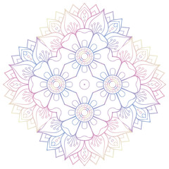 Mandala. Vintage indian decorative elements