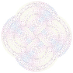 Mandala. Vintage indian decorative elements