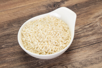 Arborio rice for Italian risotto