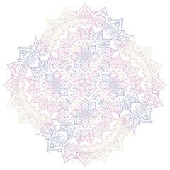 Mandala. Vintage indian decorative elements