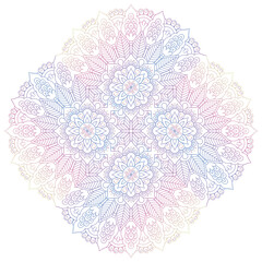 Mandala. Vintage indian decorative elements