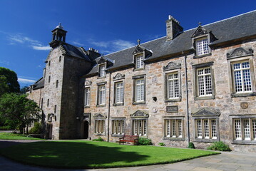 Fototapeta na wymiar St Mary's Quad, St Andrews University, Fife, Scotland