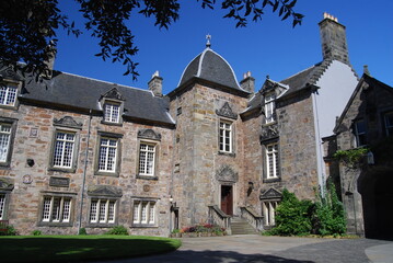 Fototapeta na wymiar St Mary's Quad, St Andrews University, Fife, Scotland
