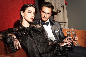 glamorous people together