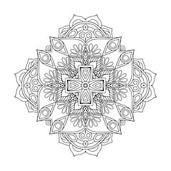 Mandala. Vintage indian decorative elements
