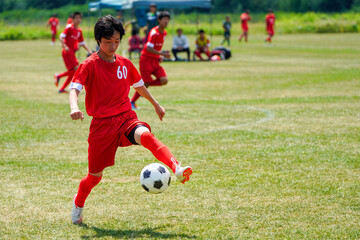 Obraz premium サッカー フットボール