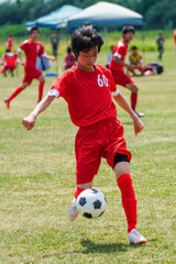 Obraz premium サッカー フットボール