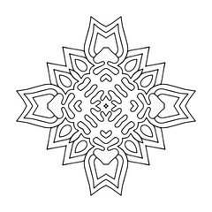 Mandala. Vintage indian decorative elements