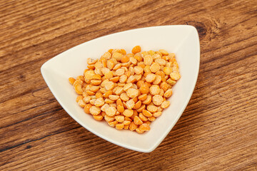 Dry peas for cooking