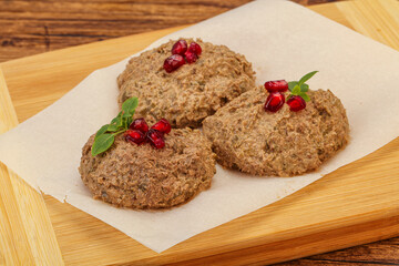 Georgian cuisine - pkhali from beans