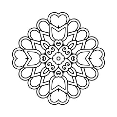 Mandala. Vintage indian decorative elements