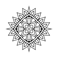 Mandala. Vintage indian decorative elements