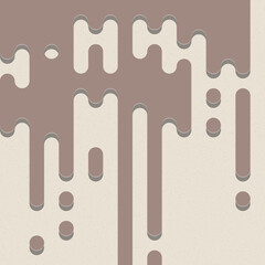 Abstract Rounded Color Lines halftone transition background illustration
