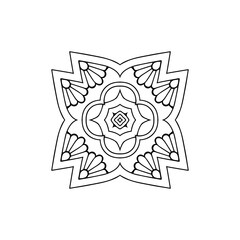 Mandala. Vintage indian decorative elements